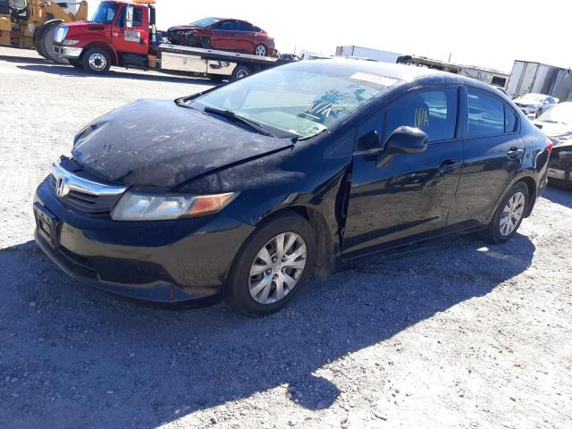 Photo 2 from auction – 2012 HONDA CIVIC LX with VIN 19XFB2F50CE328579