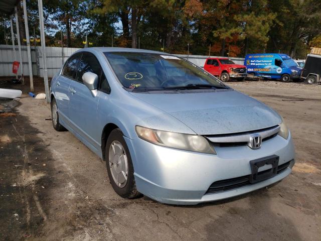 HONDA CIVIC HYBR 2006 with VIN JHMFA36276S016063 - Photo from auction