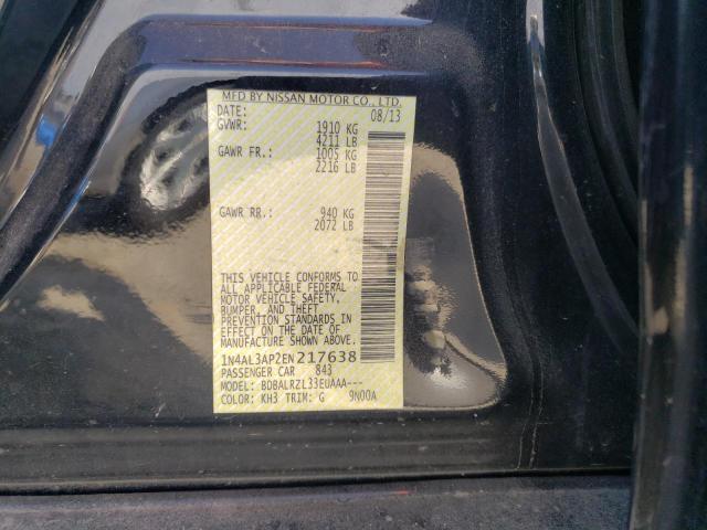 Photo 10 from auction – 2014 NISSAN ALTIMA 2.5 with VIN 1N4AL3AP2EN217638