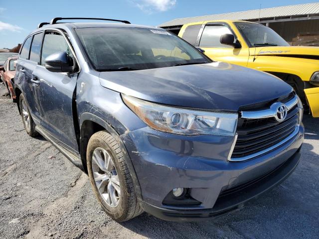 TOYOTA HIGHLANDER 2016 with VIN 5TDBKRFH2GS337944 - Photo from auction
