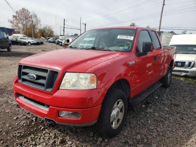 Photo 2 from auction – 2004 FORD F150 with VIN 1FTRX14W54NC18824