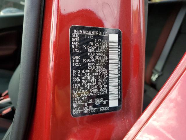 Photo 10 from auction – 2013 NISSAN JUKE S with VIN JN8AF5MVXDT213178