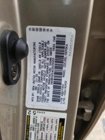 Photo 10 from auction – 2006 TOYOTA COROLLA CE with VIN 1NXBR32E46Z635003