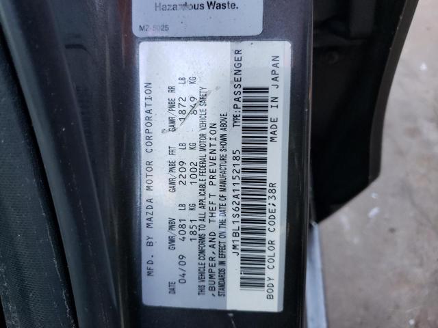 Photo 10 from auction – 2010 MAZDA 3 S with VIN JM1BL1S62A1152185