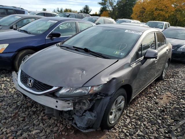 Photo 2 from auction – 2013 HONDA CIVIC LX with VIN 19XFB2F54DE231077