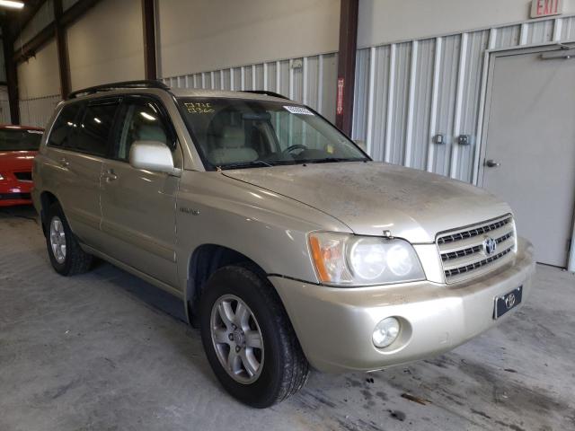 TOYOTA HIGHLANDER 2002 with VIN JTEGF21A820040437 - Photo from auction