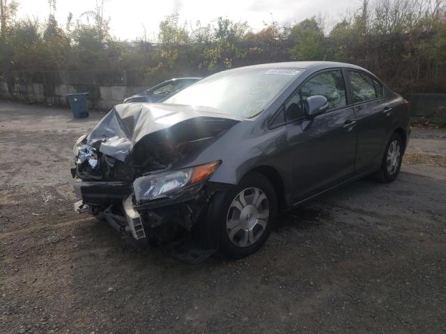 Photo 2 from auction – 2012 HONDA CIVIC HYBR with VIN JHMFB4F23CS000764