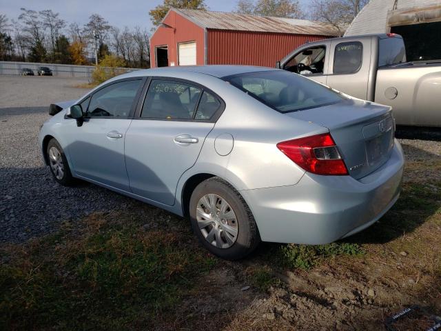 Photo 3 from auction – 2012 HONDA CIVIC LX with VIN 2HGFB2F57CH586152