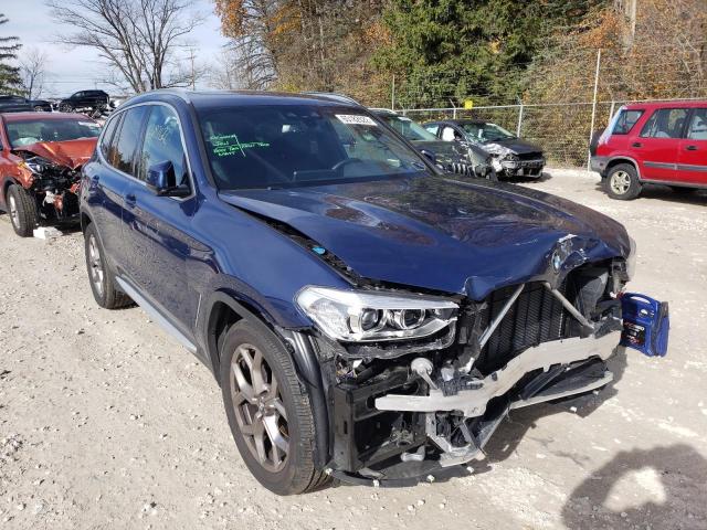 BMW X3 XDRIVE3 2021 with VIN 5UXTY5C03M9G81594 - Photo from auction