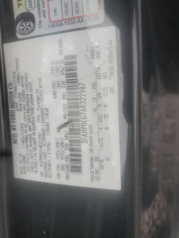 Photo 10 from auction – 2010 FORD FUSION SEL with VIN 3FAHP0CG7AR322987