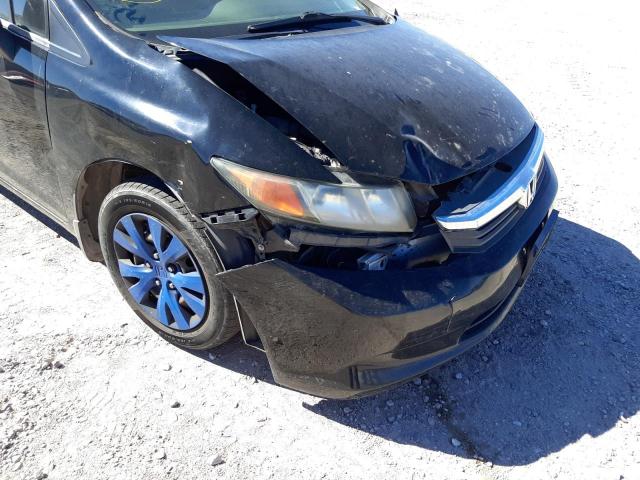 Photo 9 from auction – 2012 HONDA CIVIC LX with VIN 19XFB2F50CE328579