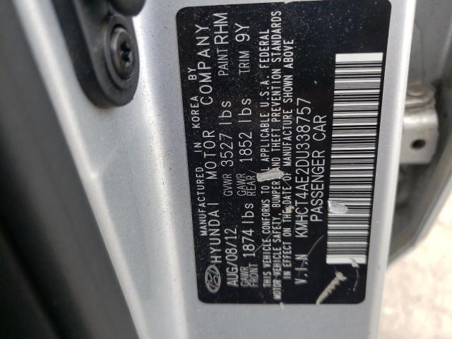 Photo 10 from auction – 2013 HYUNDAI ACCENT GLS with VIN KMHCT4AE2DU338757