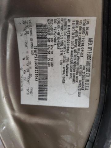 Photo 10 from auction – 2002 FORD TAURUS SE with VIN 1FAFP53U02G221065
