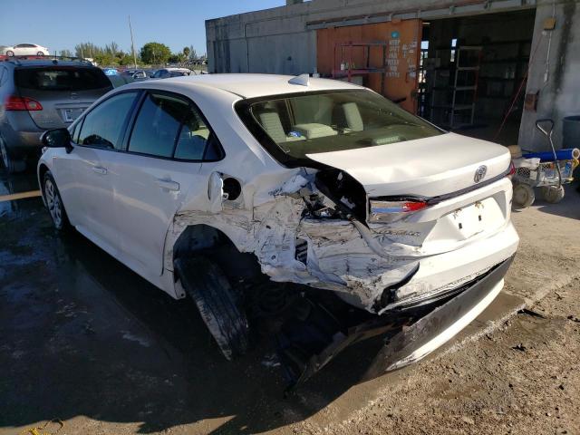 Photo 3 from auction – 2021 TOYOTA COROLLA LE with VIN JTDEPMAE6MJ127225
