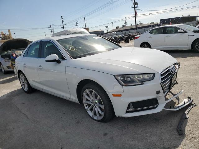AUDI A4 PREMIUM 2019 with VIN WAUGMAF40KN001381 - Photo from auction