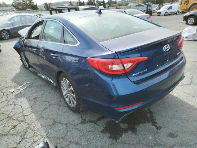 Photo 3 from auction – 2016 HYUNDAI SONATA SPO with VIN 5NPE34AF1GH341945