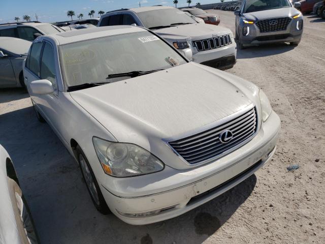 LEXUS LS 430 2004 with VIN JTHBN36F640166714 - Photo from auction
