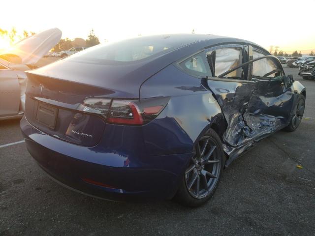 Photo 4 from auction – 2022 TESLA MODEL 3 with VIN 5YJ3E1EB2NF325854