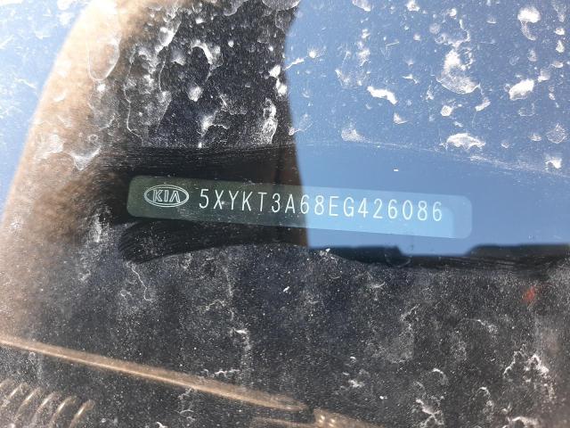 Photo 10 from auction – 2014 KIA SORENTO LX with VIN 5XYKT3A68EG426086