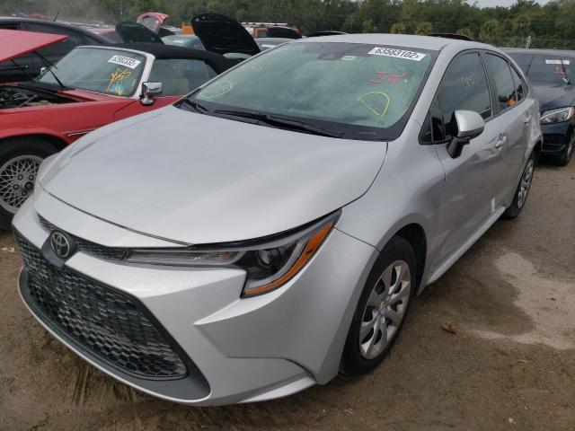 Photo 2 from auction – 2021 TOYOTA COROLLA LE with VIN 5YFEPMAE0MP148180