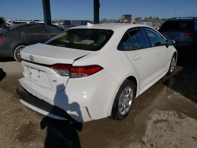Photo 4 from auction – 2021 TOYOTA COROLLA LE with VIN JTDEPMAE6MJ127225