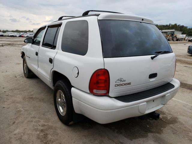 Foto 3 de la subasta – 1999 DODGE DURANGO con VIN 1B4HR28Y0XF540130