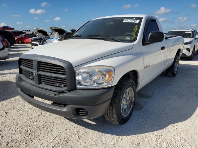 Photo 2 from auction – 2008 DODGE RAM 1500 S with VIN 1D7HA16K48J190685