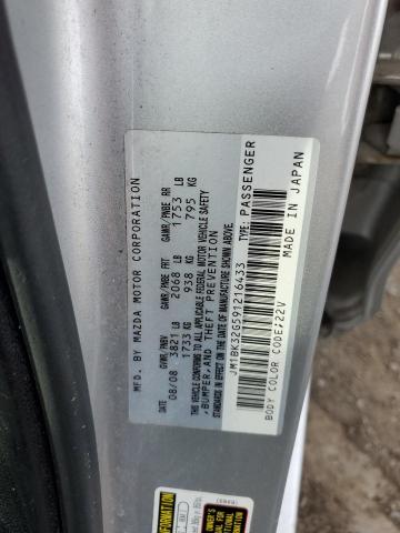 Photo 10 from auction – 2009 MAZDA 3 I with VIN JM1BK32G591216433