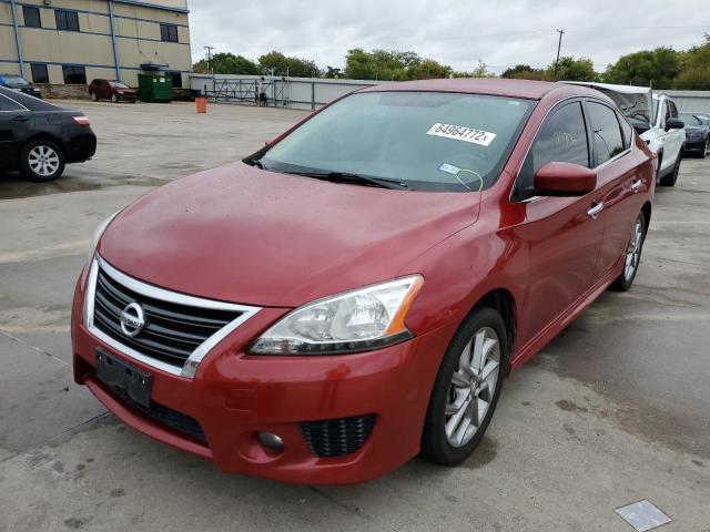Photo 2 from auction – 2013 NISSAN SENTRA S with VIN 3N1AB7AP2DL615387