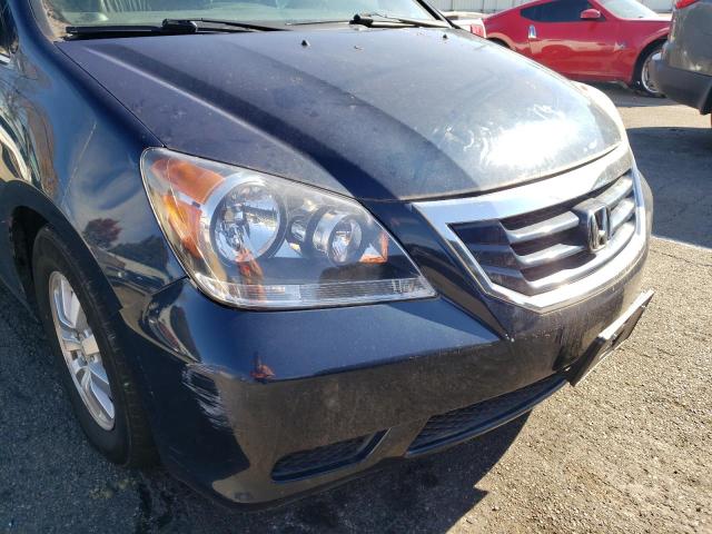Photo 9 from auction – 2009 HONDA ODYSSEY EX with VIN 5FNRL38639B411660
