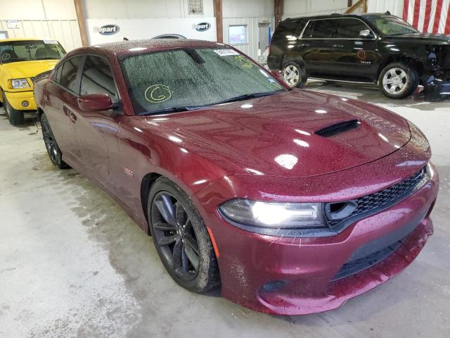 DODGE CHARGER SC 2019 with VIN 2C3CDXGJ3KH742257 - Photo from auction