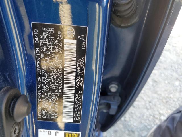 Zdjęcie 10 z aukcji – 2010 TOYOTA PRIUS z VIN JTDKN3DU5A0164693