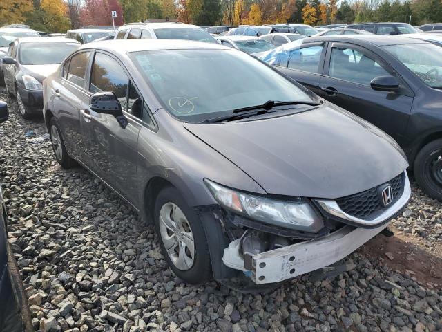 Photo 1 from auction – 2013 HONDA CIVIC LX with VIN 19XFB2F54DE231077