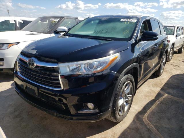 Photo 2 from auction – 2015 TOYOTA HIGHLANDER with VIN 5TDDKRFH6FS074395