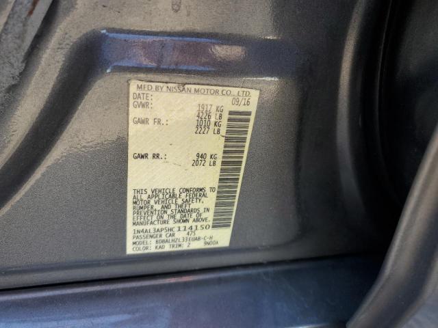 Photo 10 from auction – 2017 NISSAN ALTIMA 2.5 with VIN 1N4AL3AP5HC114150