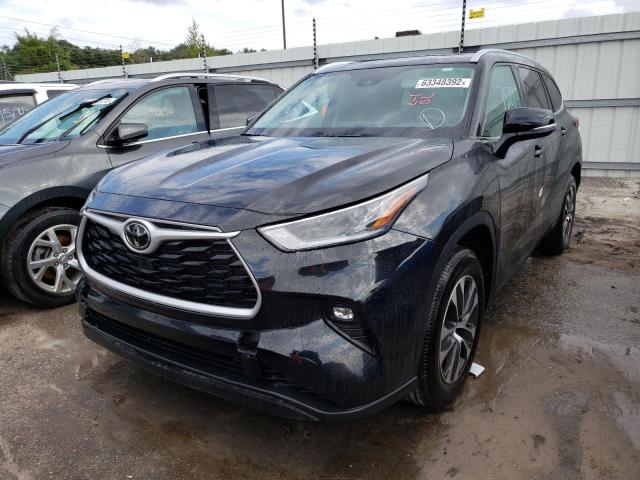 Photo 2 from auction – 2021 TOYOTA HIGHLANDER with VIN 5TDGZRAH7MS080042