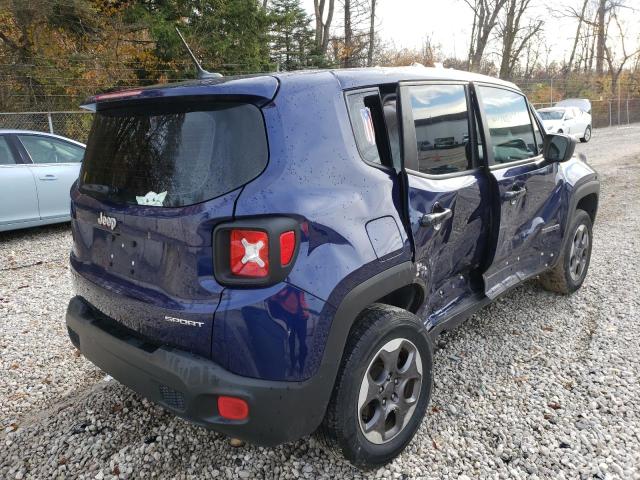 Photo 4 from auction – 2016 JEEP RENEGADE S with VIN ZACCJBAT0GPC71238