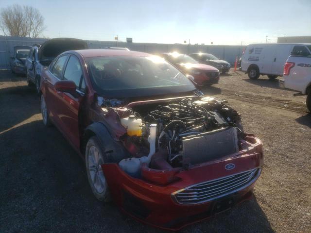 Photo 1 from auction – 2020 FORD FUSION SE with VIN 3FA6P0HD0LR245596