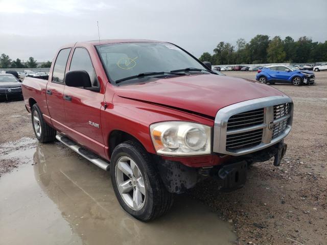 DODGE RAM 1500 S 2008 with VIN 1D7HA18NX8S545733 - Photo from auction