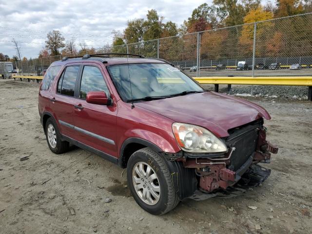 Photo 1 from auction – 2005 HONDA CR-V EX with VIN SHSRD788X5U327800