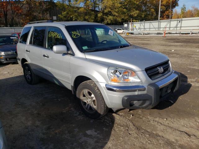 HONDA PILOT EXL 2004 with VIN 2HKYF18764H621910 - Photo from auction
