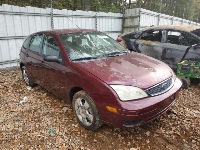FORD FOCUS ZX5 2007 with VIN 1FAHP37N67W196329 - Photo from auction