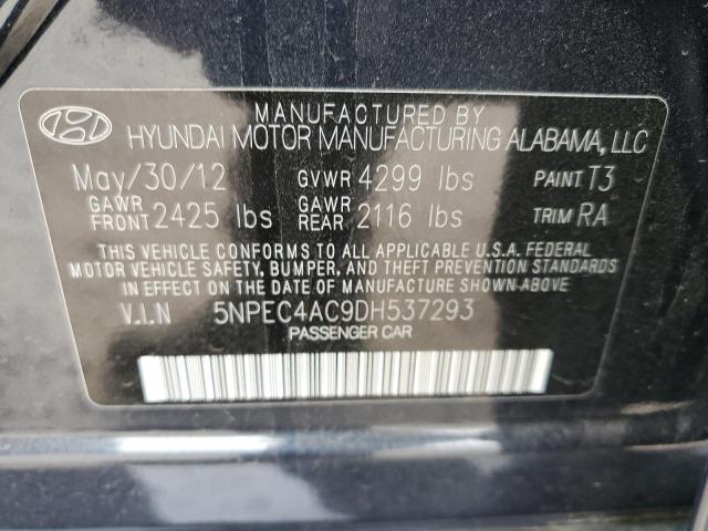 Photo 10 from auction – 2013 HYUNDAI SONATA SE with VIN 5NPEC4AC9DH537293