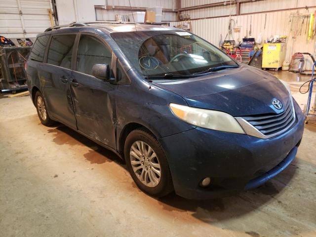 TOYOTA SIENNA XLE 2011 with VIN 5TDYK3DCXBS153598 - Photo from auction