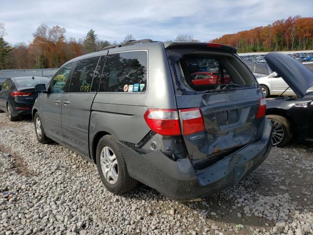 Photo 3 from auction – 2007 HONDA ODYSSEY EX with VIN 5FNRL38647B435494
