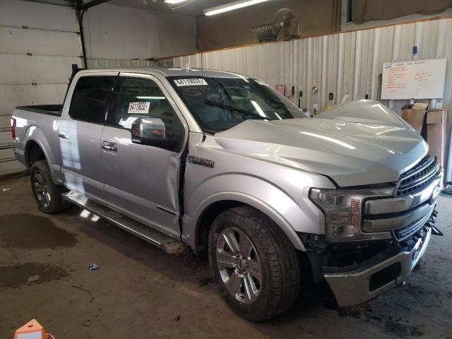FORD F150 SUPER 2018 with VIN 1FTFW1E16JFD49761 - Photo from auction