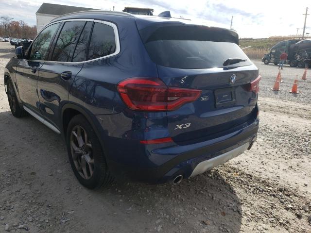 Photo 3 from auction – 2021 BMW X3 XDRIVE3 with VIN 5UXTY5C03M9G81594