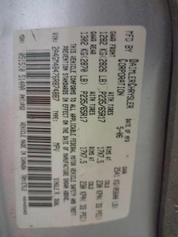 Photo 10 from auction – 2006 CHRYSLER PACIFICA with VIN 2A4GM48476R874887