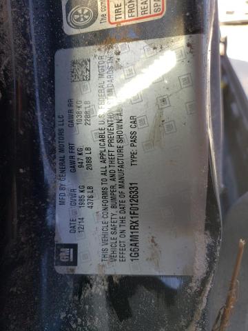 Photo 10 from auction – 2015 CADILLAC ATS PREMIU with VIN 1G6AM1RX1F0126331