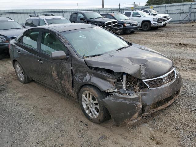 KIA FORTE EX 2012 with VIN KNAFU4A25C5587256 - Photo from auction